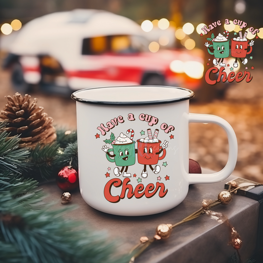 Have a cup of cheer (UV DTF Decal)