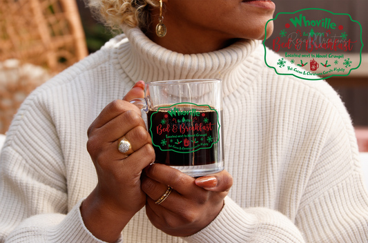 Whoville Bed & Breakfast UV DTF Decal)