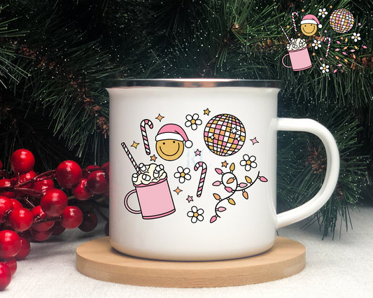 X-mas/NY mug (UV DTF Decal)