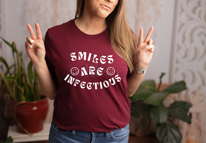 Smiles Are Infectious Shirt (Adult)