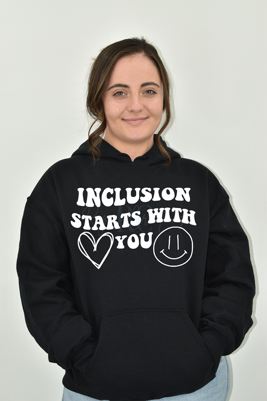 INCLUSION STARTS WITH YOU Hoodie (Adult)