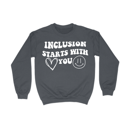 INCLUSION STARTS WITH YOU Crewneck (Youth)