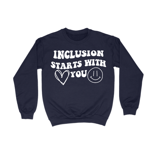 INCLUSION STARTS WITH YOU Crewneck (Youth)