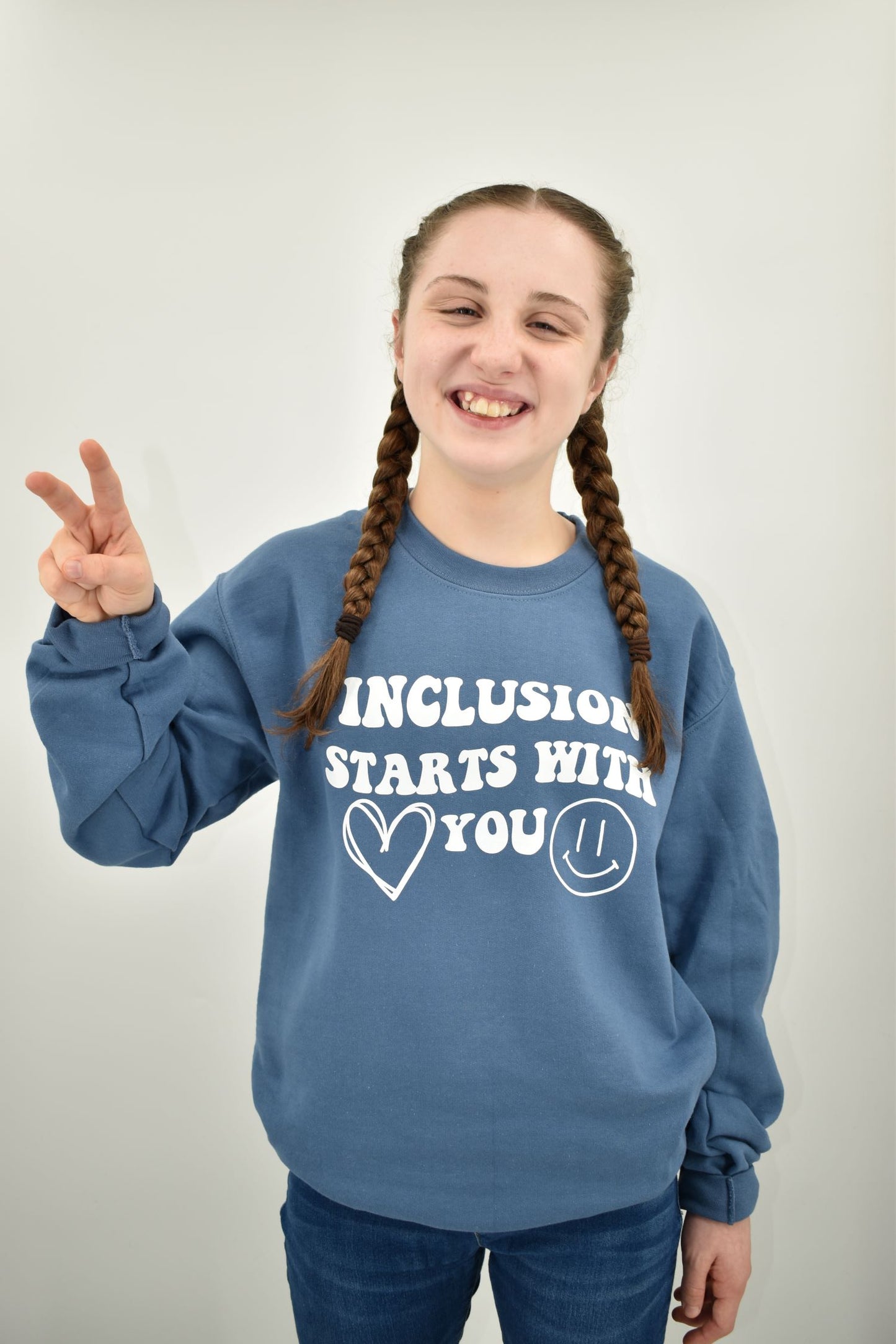 INCLUSION STARTS WITH YOU Crewneck (Adult)