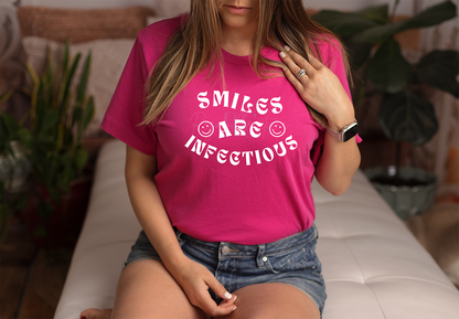 Smiles Are Infectious Shirt (Adult)