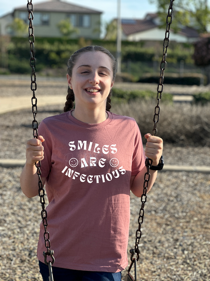 Smiles Are Infectious Shirt (Youth)