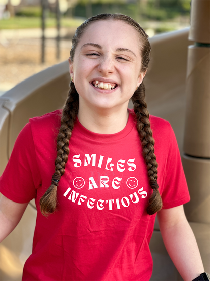 Smiles Are Infectious Shirt (Youth)